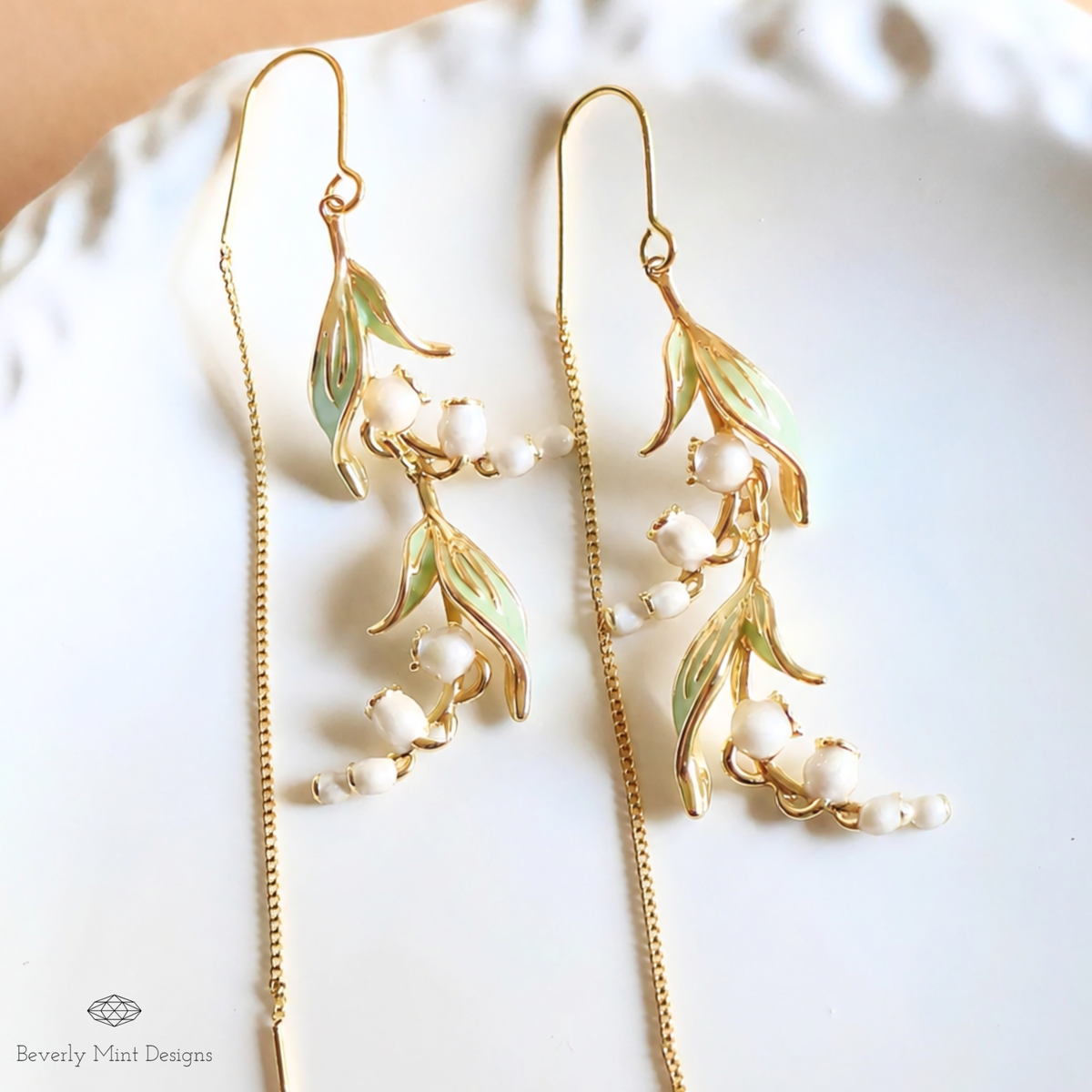 Lily of the Valley Earrings