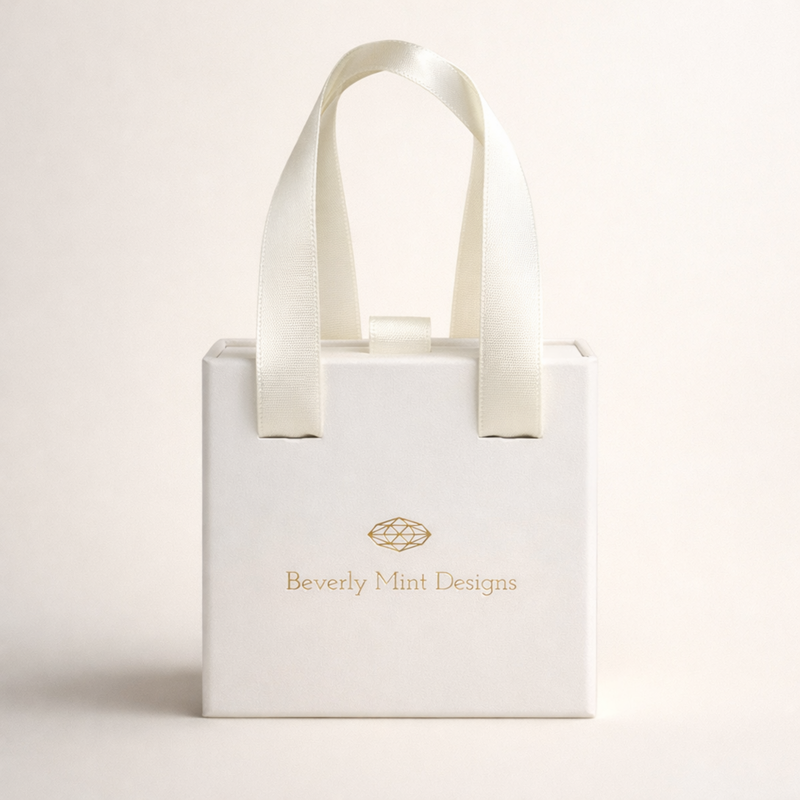 Luxury Gift Box with Ribbon Handles – Drawer Style Ready-to-Gift Packaging