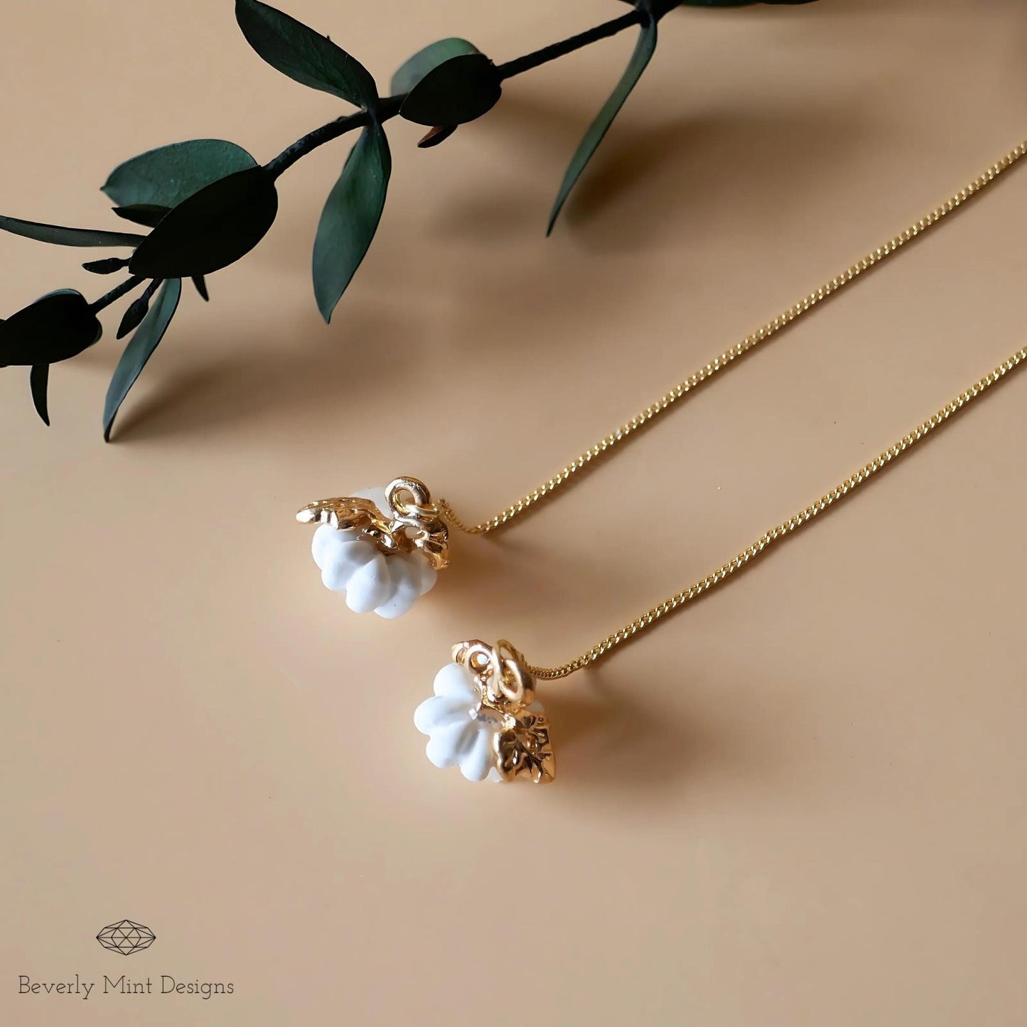 Halloween Pumpkin Earrings, Cute Pumpkin Earrings, White Earrings, Fun Halloween Accessories, Gift for Her, Gift For Her