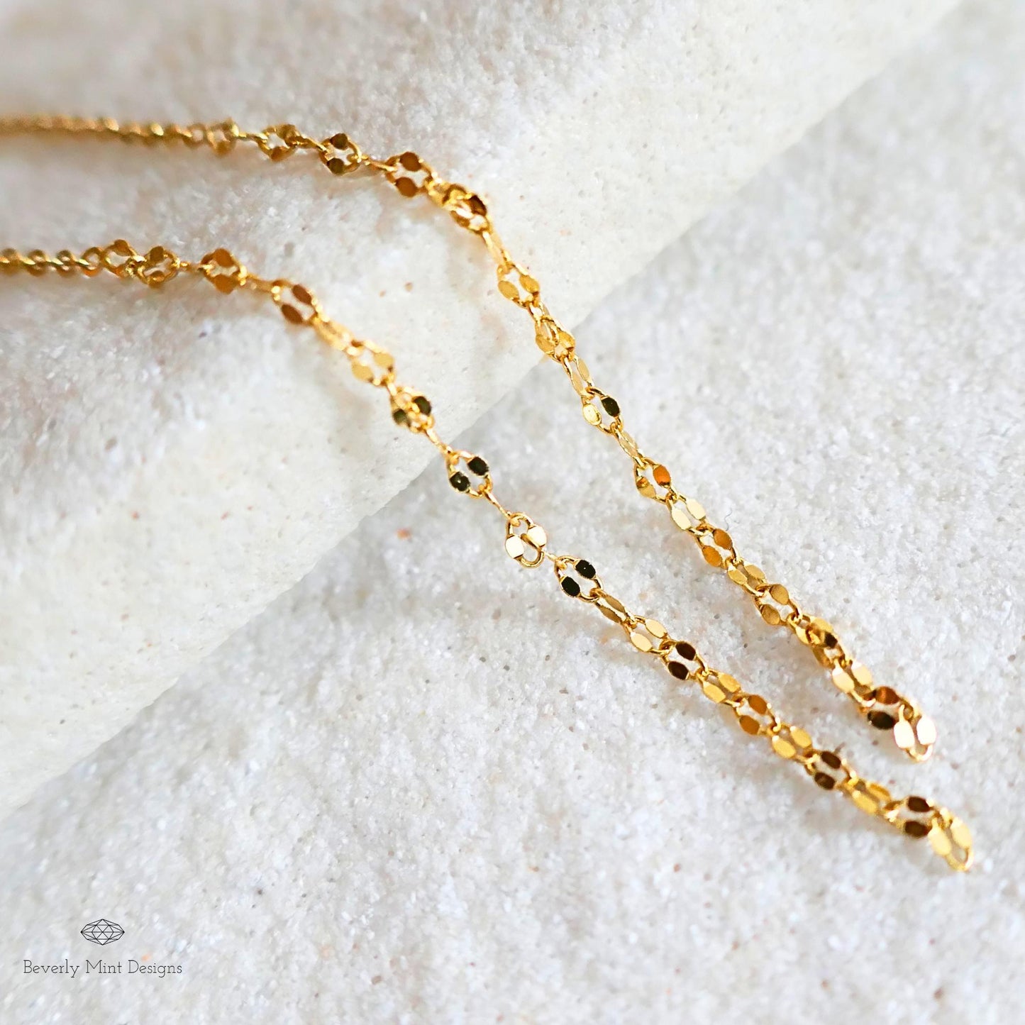 14K Gold Threader Earrings, Gold Tassel Earrings, Threader Earrings, Dainty Earrings, Long Earrings, Minimalist Earrings, Gift For Her