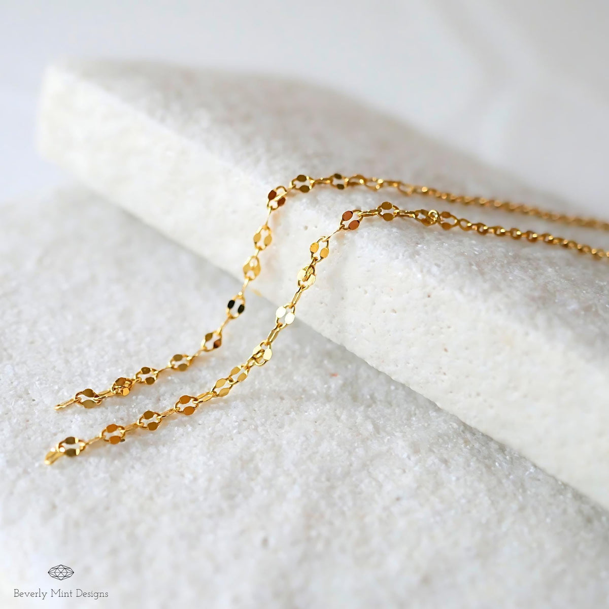 14K Gold Threader Earrings, Gold Tassel Earrings, Threader Earrings, Dainty Earrings, Long Earrings, Minimalist Earrings